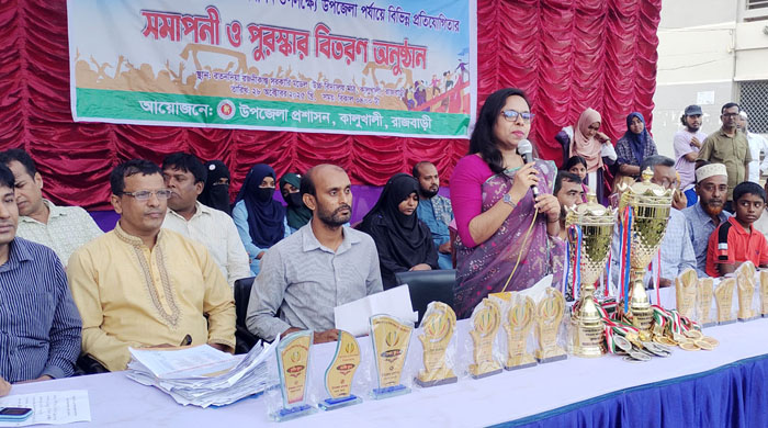 কালুখালীতে তারুণ্যের উৎসব উপলক্ষে মিনি ম্যারাথন অনুষ্ঠিত